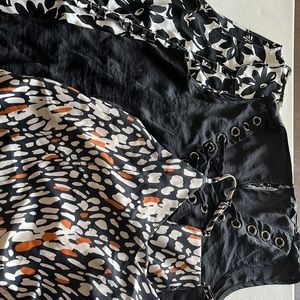 Lot of 3 dressy tanks boutique and kohls ladies size Large